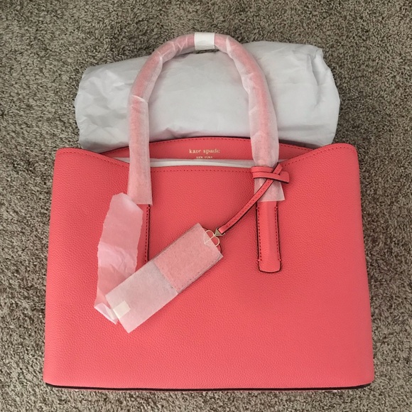NWT! Kate Spade Large Margaux Leather Satchel - Picture 2 of 12